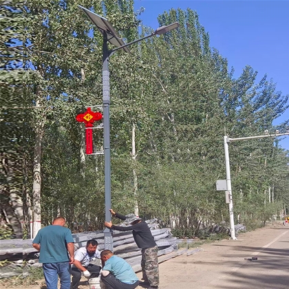 乌恰太阳能路灯安装